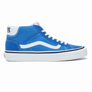 Vans Anaheim Factory Mid Skool 37 - Naisten Korkeavartiset tennarit - Sininen